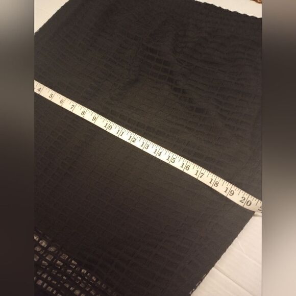 Ashley Stewart mesh overlay elastic waist skirt - Picture 9 of 11